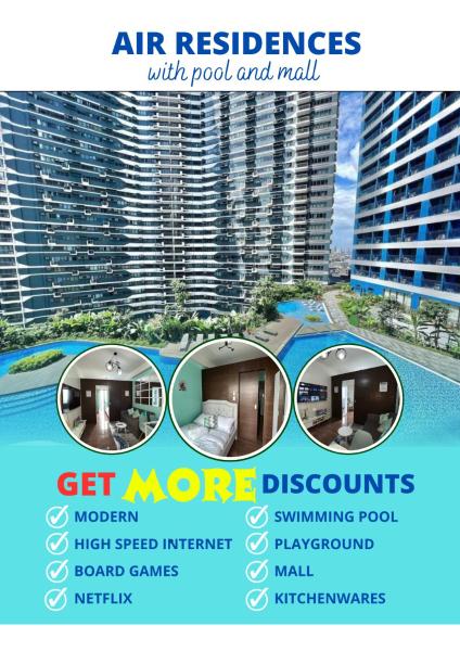 Cozy Condo Apartment in Makati / Manila with mall, restaurants, groceries, pool, netflix, disney+ and more, Buchen Sie Ferienwohnung Hotels mit Pool in Luzon, Schwimmbad