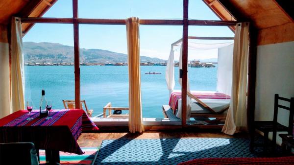 Titicaca wasy lodge, Buchen Sie  Uros Puno