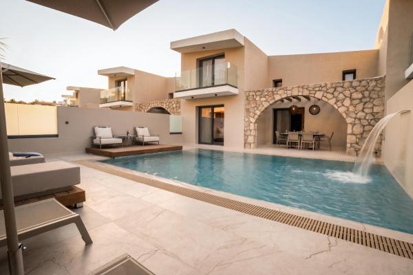 Kallithea Luxury Villas #3, Reserva ahora  Hoteles con piscina en Rodas, Piscina