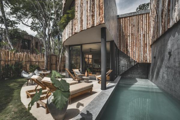 Jungle Luxury Villa Pvt Pool 100mbs AC Concierge D9, Prenota  Hotel con piscina a Tulum, Piscina