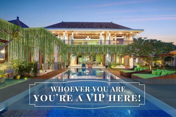 ATLAS XXL BEACH BOUTIQUE VILLA Fully Staffed Daily Breakfast Walking Distance to Berawa Beach, Prenota  Canggu Badung