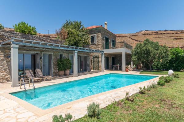 Villa Oliva - Majestic Views, Prenota  Hotel a Andro con piscina, Piscina