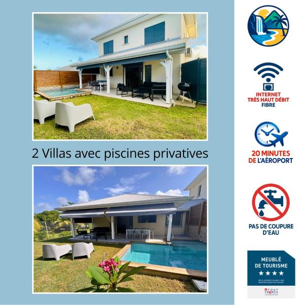 Villas Kanisi 4 étoiles à Baie-Mahault, Reserva ahora  Baie-Mahault Basse-Terre
