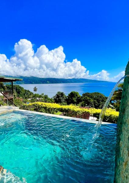 Les Chalets de Afaahiti - Fare Okeani, Book Chalet Hotels in Tahiti with a Pool, Swimming Pool