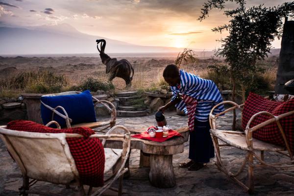 Original Maasai Lodge - Africa Amini Life, Prenota Lodge Hotel con piscina a Arusha National Park, Piscina