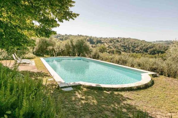 Isola del Pittore casa indipendente in Villa Storica, Buchen Sie Ferienwohnung Grassina Toskana