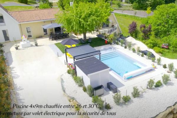 La Villa d Elsa 10-12 pers piscine chauffée 500m du centre ville, Reserva ahora  Hoteles en Aquitania con aparcamiento, Aparcamiento