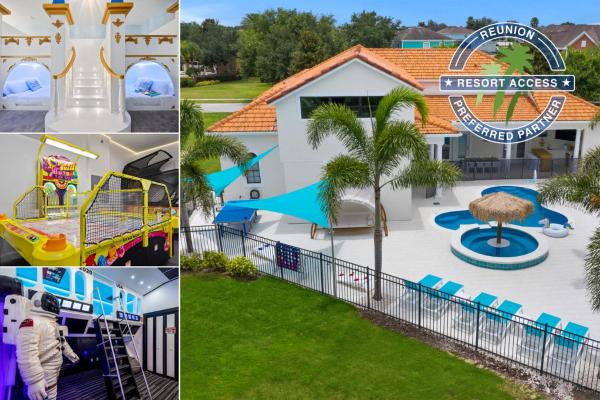 Luxury Villa with Private Pool on Reunion Resort and Spa Orlando Villa 5086, Prenota  Hotel SPA a Florida, SPA