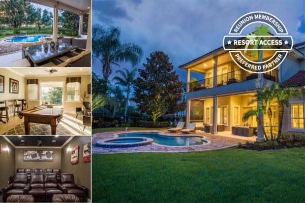 5 Star Villa on Reunion Resort and Spa with Large Private Pool Orlando Villa 5143, Prenota  Hotel SPA a Florida, SPA