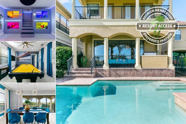 Perfect 6 Bedroom Villa on Reunion Resort and Spa Orlando Villa 5226, Réserver  Hôtels SPA à Floride, SPA