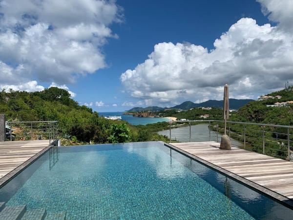 delightful vacation Villa Crystal St Martin, Buchen Sie  Hotels in Les Terres Basses. mit Parkplatz, Parkplätze