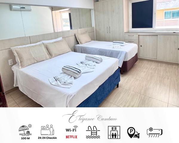 Apartamento Beach place Cumbuco 100metros Praia, Reserva ahora  Hoteles en Noreste de Brasil con aparcamiento, Aparcamiento