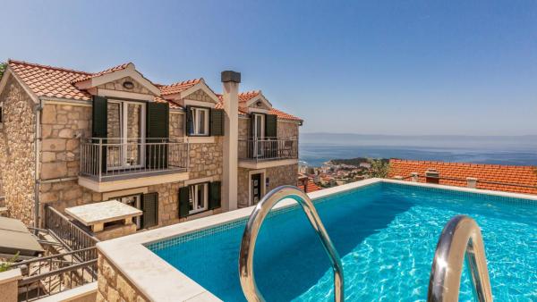 Beautiful Villa Elizabeta with spa in Makarska, Buchen Sie  Hotels in Gespanschaft Split-Dalmatien mit Pool, Schwimmbad