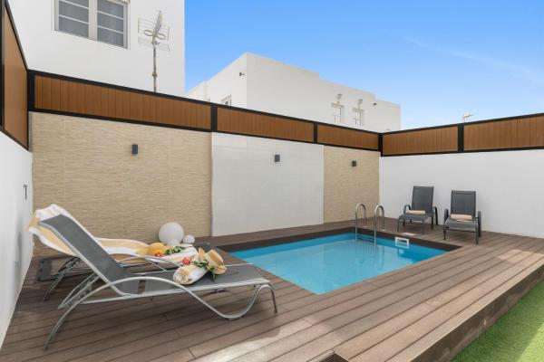 Villa Berkana De Lujo Con Piscina, Prenota  Playa Honda Lanzarote