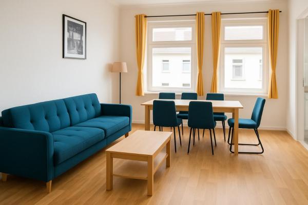 Monteurszimmer Move-in2Stay - Einzelbetten, Smart TV, Wifi, Reserva ahora  Rusches Hof Sajonia-Anhalt