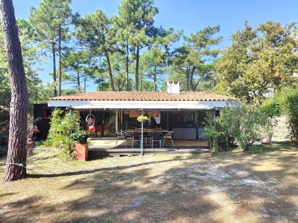 Villa rénovée avec jardin, terrasse, clim et WiFi à Lège-Cap-Ferret - FR-1-736-43, Reserva ahora  Hoteles en Aquitania con aparcamiento, Aparcamiento
