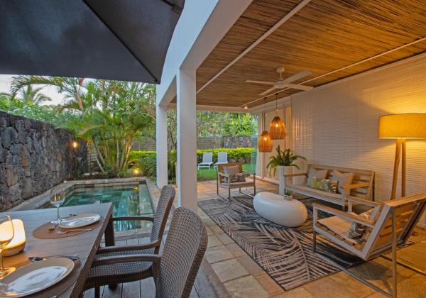 La Rafale So Beach Villas, Prenota  Roches Noires Mauritius Costa Nord