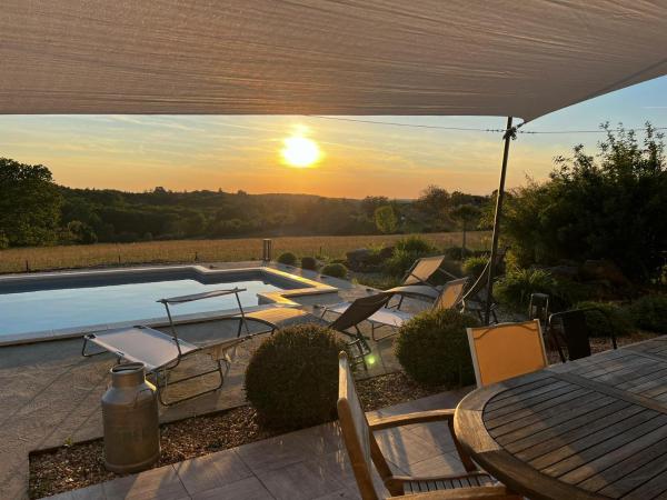 Villa coucher de soleil, Prenota  Pontours Red Perigord