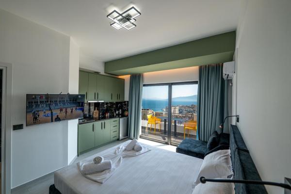 Euphoria Apartments, Buchen Sie Ferienwohnung Hotels mit Pool in Qark Vlora, Schwimmbad