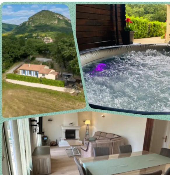Villa spacieuse, au calme, en bord de rivière, Réserver  Lauroux Languedoc-Roussillon