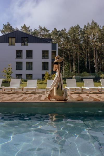 Sea Shell Apartments Łukęcin, Buchen Sie Ferienwohnung Hotels in Westpommern mit Pool, Schwimmbad
