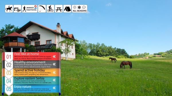 Eco Farm Milanovic, Buchen Sie Ferienhof Despotovac Zentralserbien