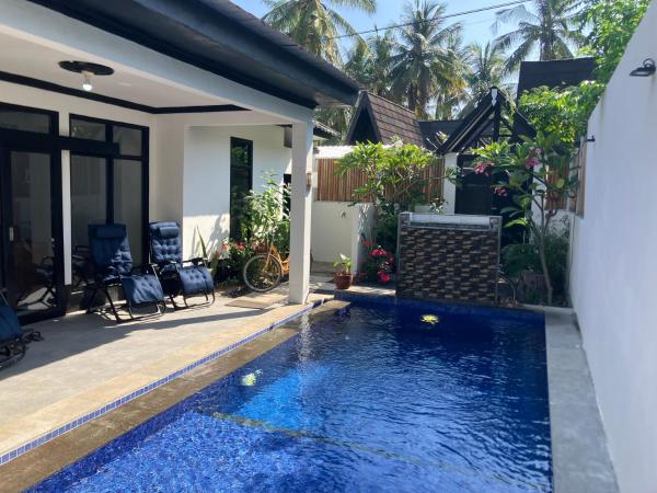 Villa Gili Trawangan - Villa with Privat Pool and Pool Billard, Buchen Sie  Hotels mit Pool in Gili-Inseln, Schwimmbad