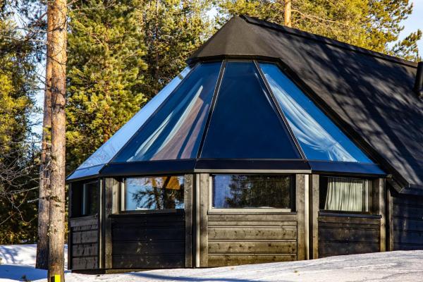Igloo 1 in Villa Northern Lights by DG Lomailu, Buchen Sie  Hotels in Lappland mit Parkplatz, Parkplätze