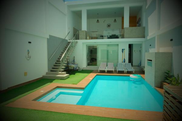 Casa Beach - Puerto Malabrigo Piscina Surf Chicama playa ola izquierda más larga del mundo, Buchen Sie  Malabrigo La Libertad
