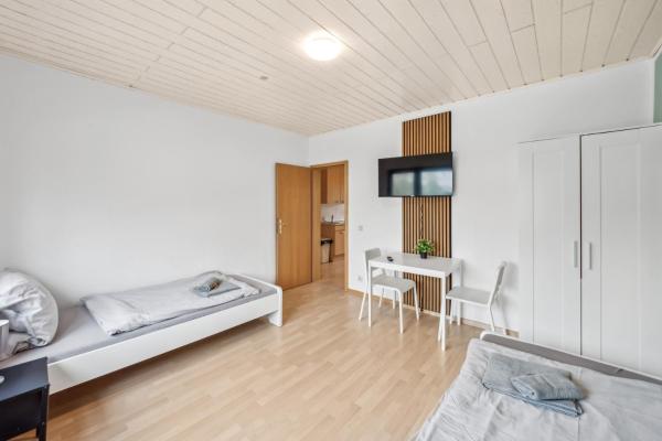 GÜNSTIGE Wohnungen für Monteure in Hanau City Smart TV, Wifi, Parking NEW, Réserver  Hanau 
