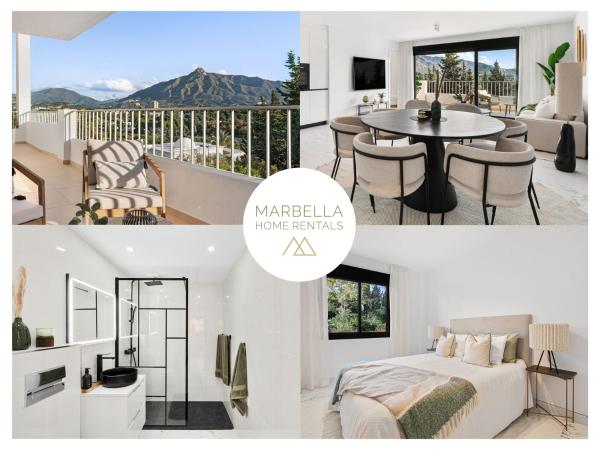 Elegant 3 bedroom apartment with sea and mountain views, Prenota Appartamento Marbella Costa del Sol