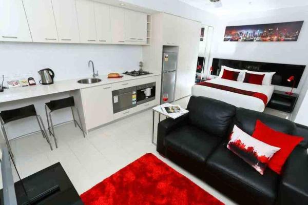 Central CBD Studio, Balcony, Pool, Gym, Sauna, Reserva ahora  Hoteles con piscina en Queensland, Piscina