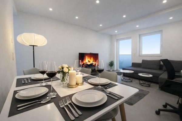 Apartment Business Suite mit Netflix Premium & Parkplatz, zentral zu Audi & Schwarz Gruppe with 2 Bedrooms & Fußbodenheizung, Réserver Appartement Hôtels à Bade-Wurtemberg avec parking, Parking
