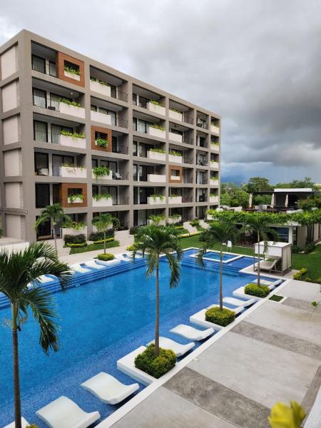 Hermoso y nuevo departamento en Nuevo Vallarta, Buchen Sie  Hotels mit Pool in Nayarit, Schwimmbad
