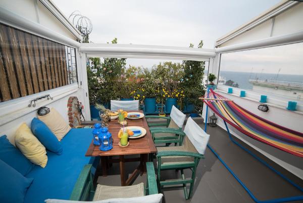 Dandy Villas Nea Kallikratia Sea View Loft - Open up roof - Down Town, Prenota Appartamento Nea Kalikratia 