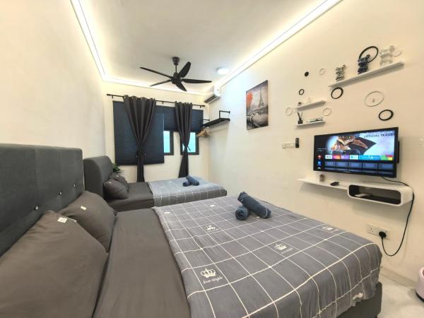 Summer Cozy Studio Room, Reserva ahora  Hoteles en Perai con aparcamiento, Aparcamiento