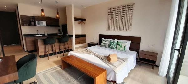 Tulum Hyde Home Office Master King Suite with Common Rooftop Pool Gym Wfi, Prenota  Hotel con piscina a Tulum, Piscina