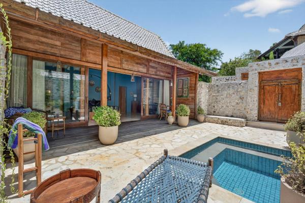 Villa Blue Style Pool Loft with Kitchen warnavillas, Reserva ahora  Hoteles con piscina en Bali, Piscina