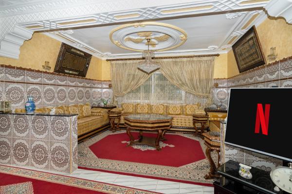 Traditional Apartment next ibn batouta stadium, Prenota Appartamento Tangeri 
