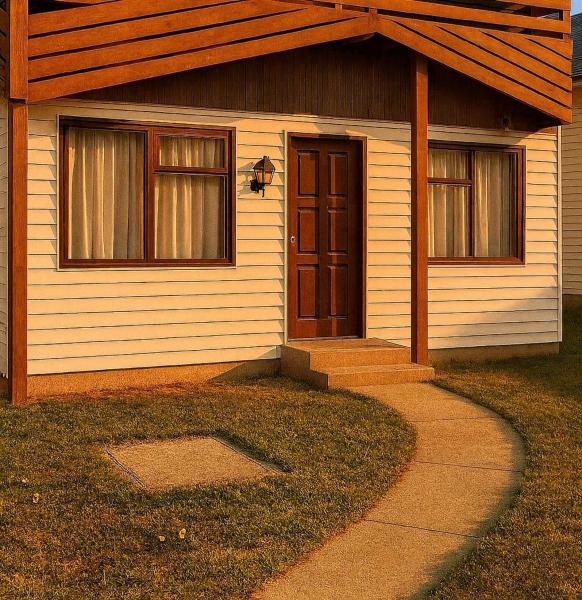 Cabañas Puerto Natales centro, Buchen Sie  Hotels in Los Lagos mit Parkplatz, Parkplätze