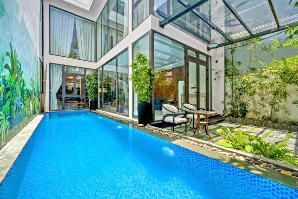 Coco Villa 4 - Ocean Pool - Sea Nearby - Pick Up, Reserva ahora  Hoteles con piscina en Da Nang, Piscina