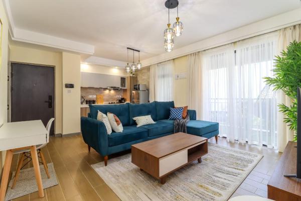 beautiful two bedroom apartment with heated swimming pool fully equipped gym ample parking space and relaxing rooftop with breathtaking city views, Buchen Sie Ferienwohnung Nairobi CBD Nairobi