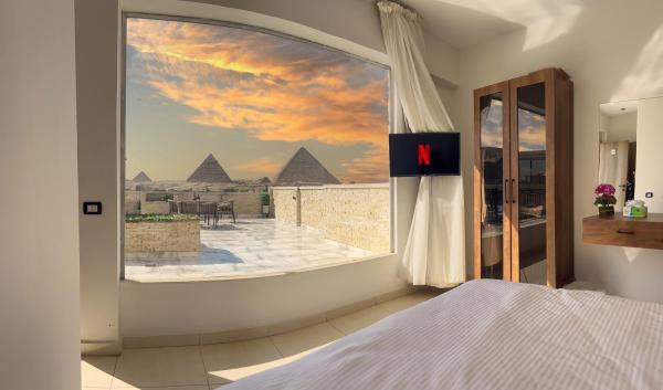 Point Pyramids View, Prenota  Hotel a Cairo Governorate con parcheggio, Parcheggio