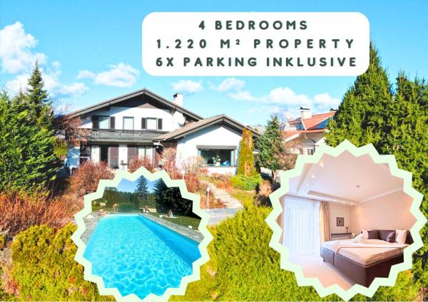Luxury 4BR Villa Velden Pool Grill, Prenota  Hotel a Carinzia con piscina, Piscina
