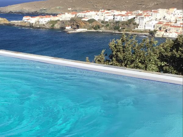Villa with view to Sea and Chora, Prenota  Andro Egeo Meridionale