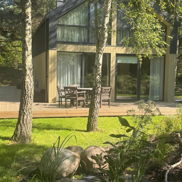 Tago Forest - Dune Apartments, Buchen Sie Ferienwohnung Jūrmalciems Ostsee