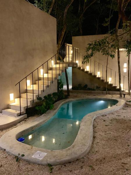 Apsara private villas with top plunge pools, Prenota  Hotel con piscina a Tulum, Piscina