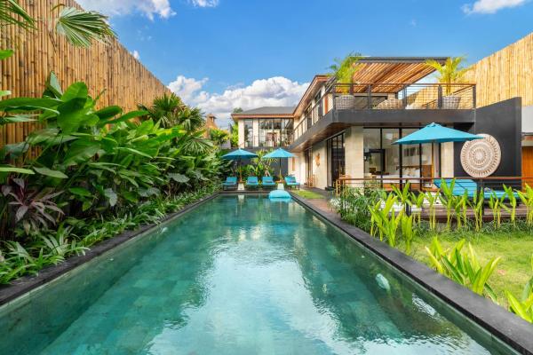 Villa Louna KVYZ3 by BaliSuperHost, Buchen Sie Villa Hotels in Singapadu Kaler mit Parkplatz, Parkplätze