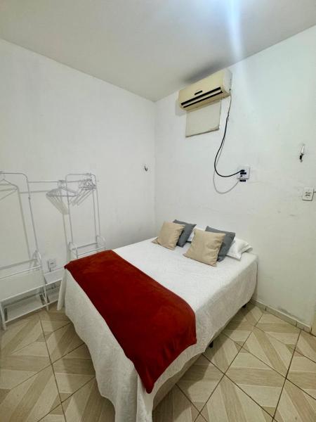 Quarto Privativo, Area Nobre, no coração de Belem, Central de Ar e Wi-fi, - Terreo1, Prenota  Belém 