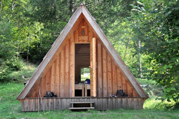 Unique A-Frame Cabin Rentals for a Vacation near Bovec, Slovenia, Prenota  Soča Gorizia